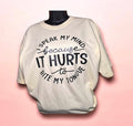 I Speak My Mind – Honest No Filter Tee